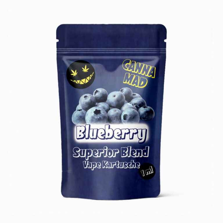Blueberry Superior Blend Vape Kartusche - cannadelic