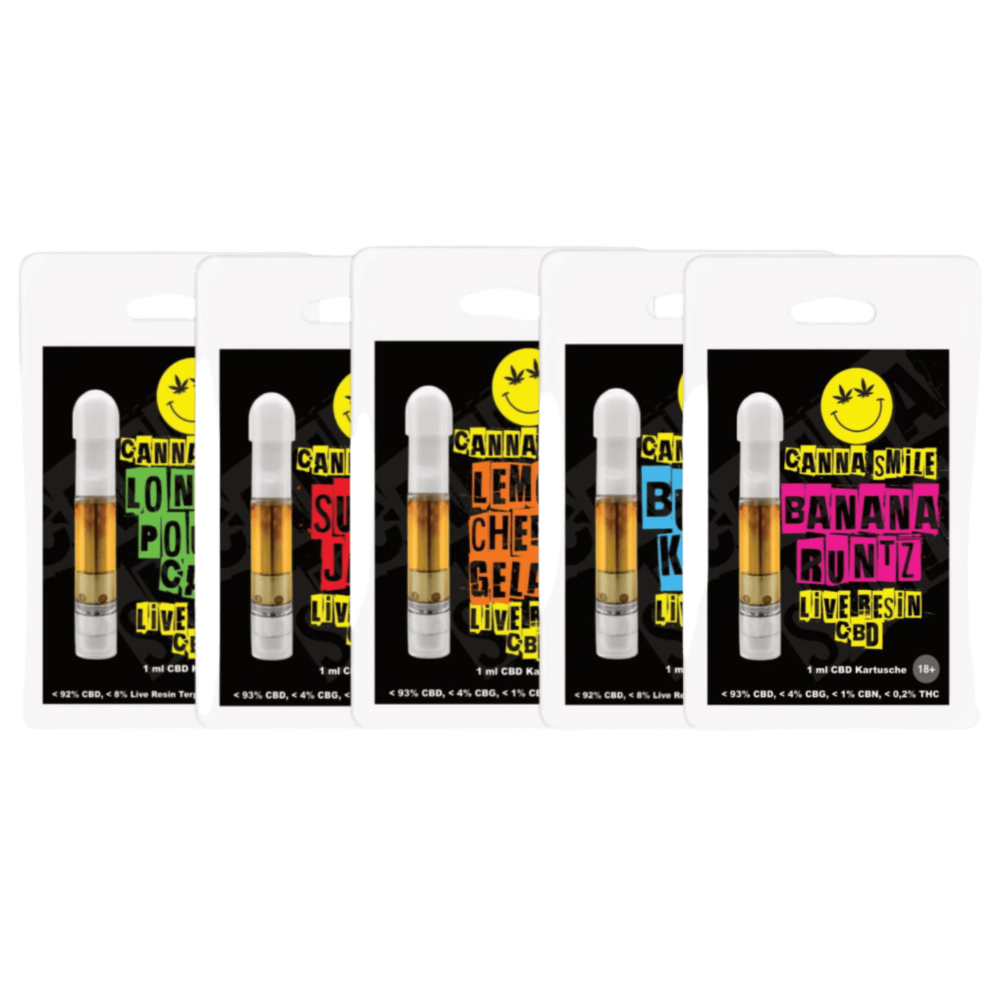CBD Live Resin Bundle – Alle Sorten. Ein Erlebnis - cannadelic