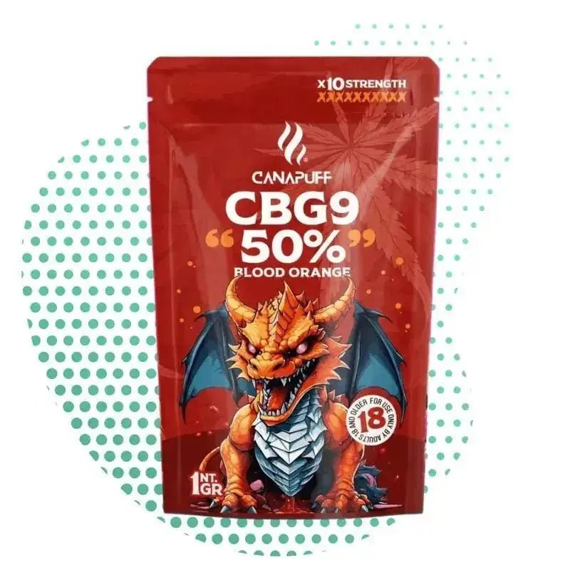 CBG9 Blüten Blood Orange 50% - cannadelic
