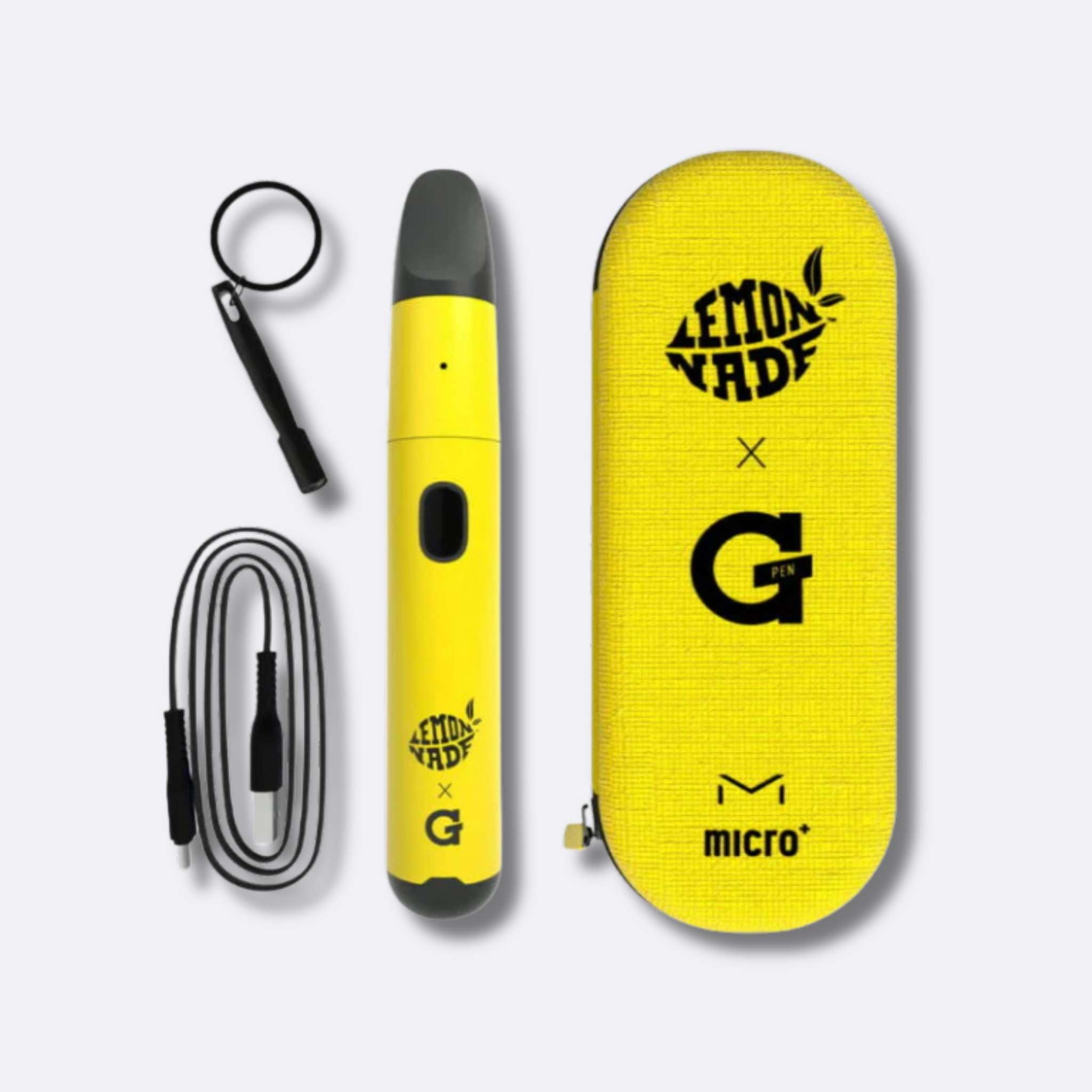 🍋 G Pen Micro+ Lemonade Edition – Der stylische Dab - Vaporizer für unterwegs 🍯💨 - cannadelic