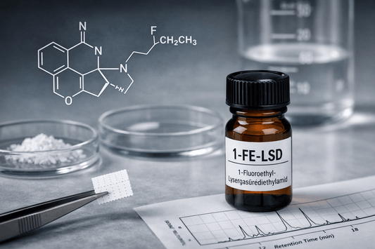 1-FE-LSD: Informationen zu Wirkung, Risiken und rechtlicher Einordnung - cannadelic