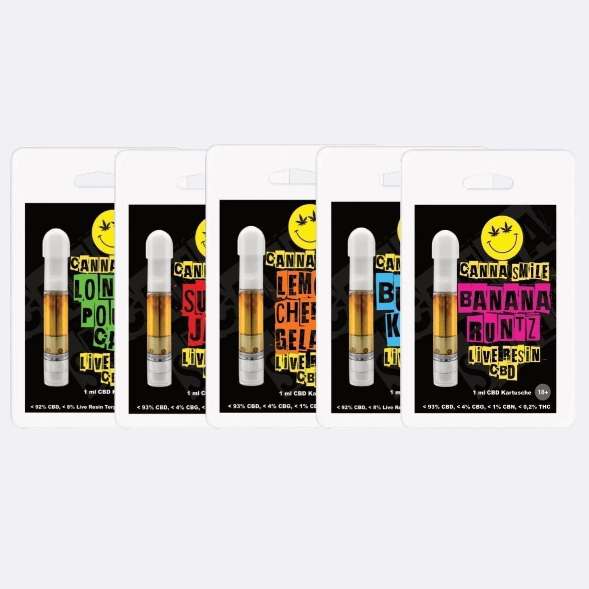 🌱 CBD Live Resin Kartuschen - cannadelic