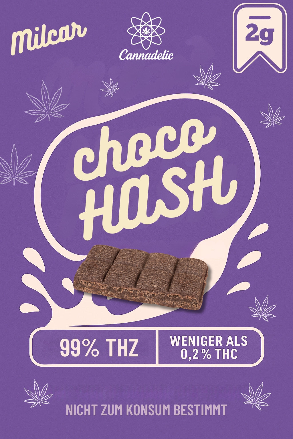 Cannadelic Choco Hash – 99 % THZ Aromaharz