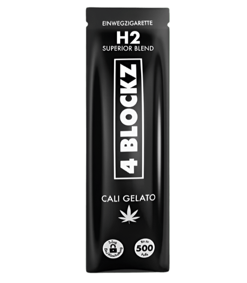 4 Blocks H2 Vape Superior Blend 95% "Cali Gelato" - cannadelic
