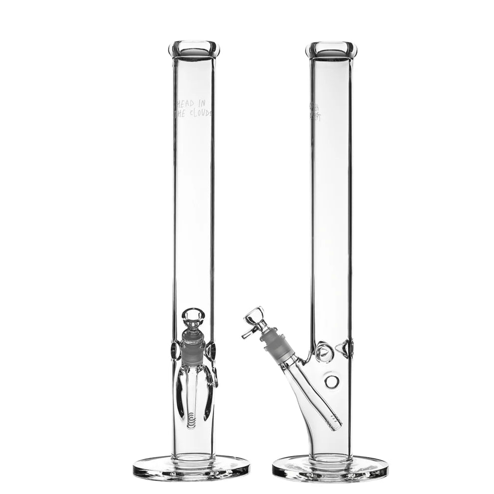 5mm classic Bong "Head in the Clouds" 50cm - cannadelic
