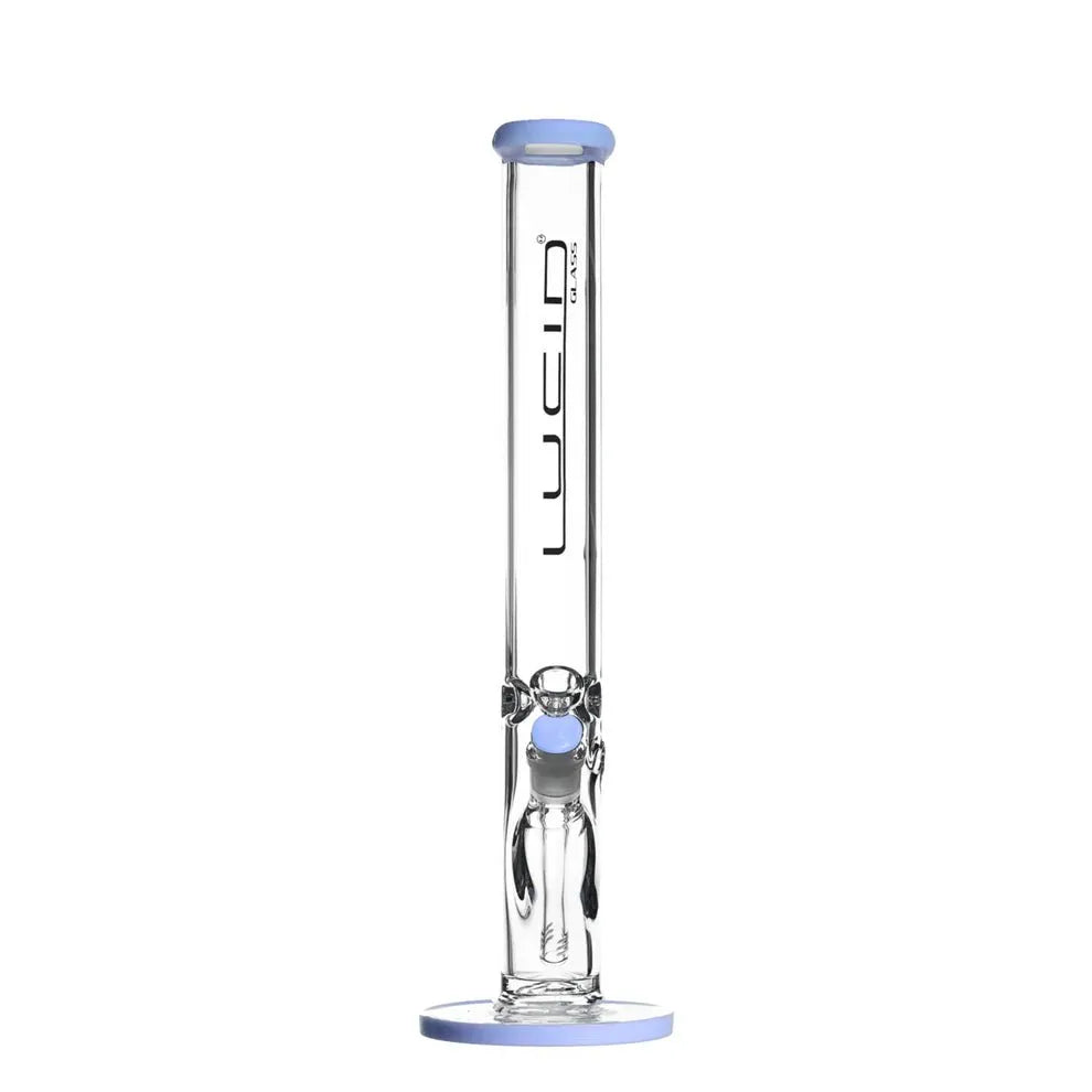 7mm Tower Bong 45cm - Milky Blue - cannadelic