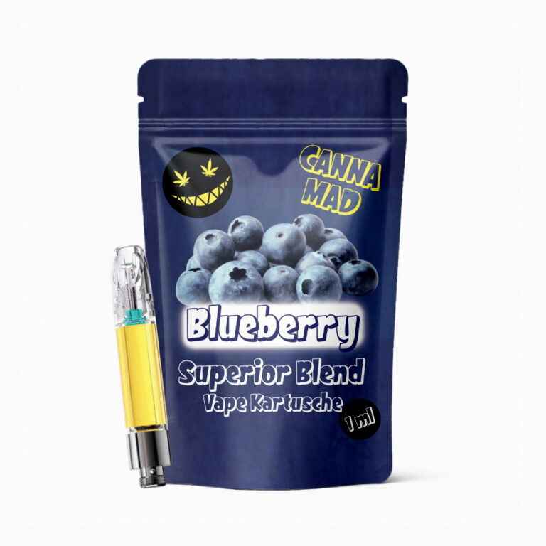 Blueberry Superior Blend Vape Kartusche - cannadelic