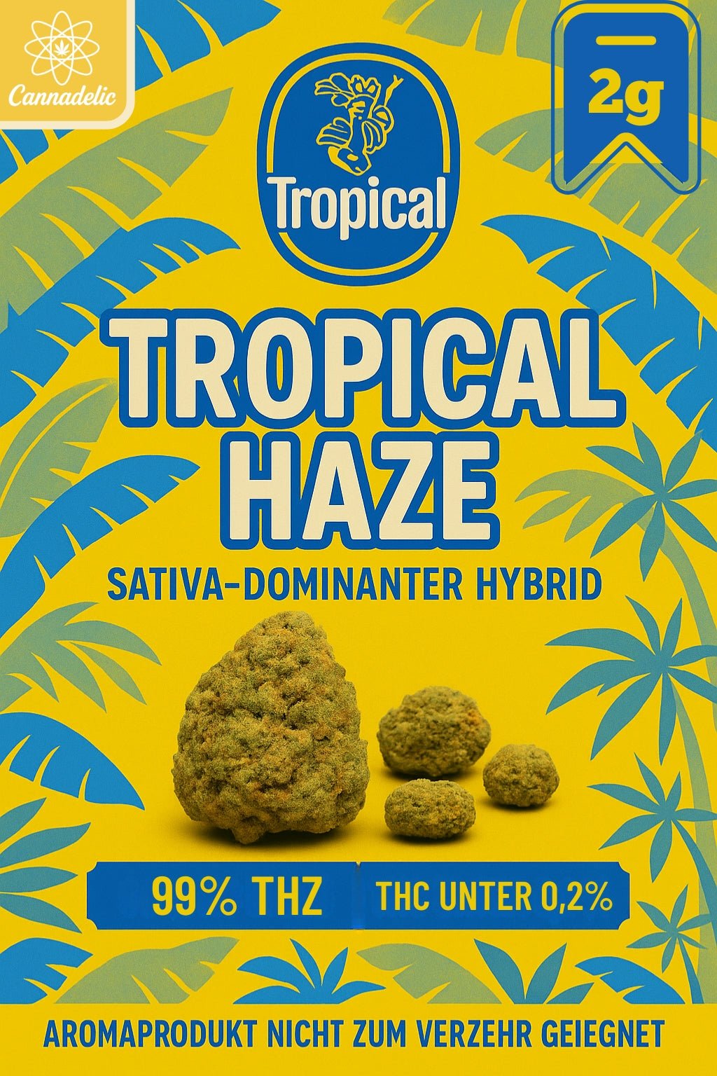 Cannadelic Aromablüten – Tropical Haze 99 % THZ - cannadelic