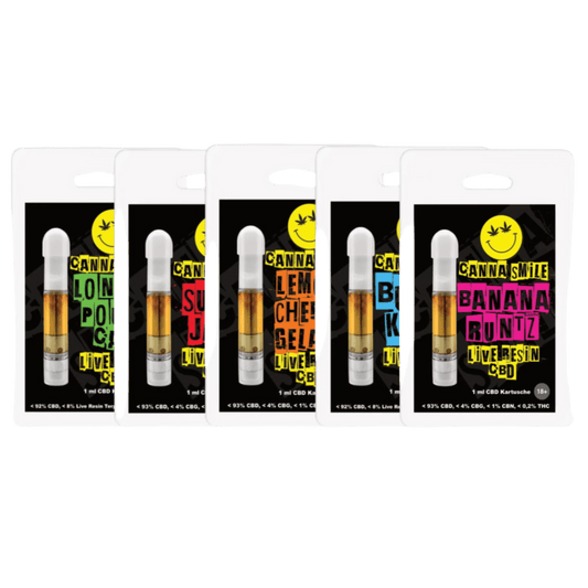 CBD Live Resin Bundle – Alle Sorten. Ein Erlebnis - cannadelic