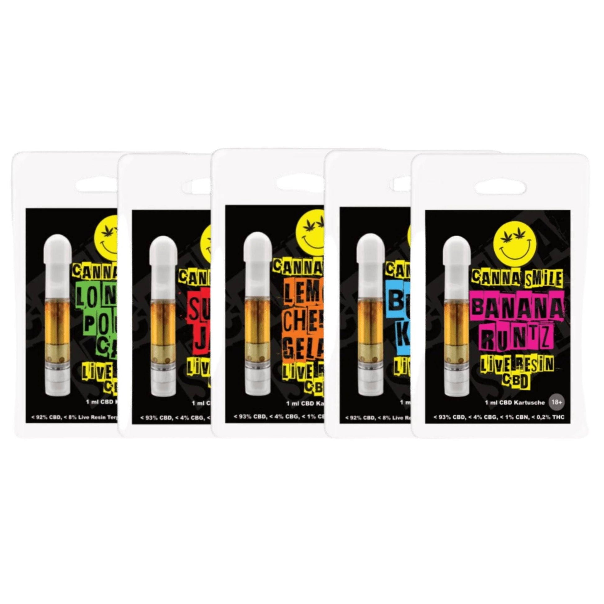 CBD Live Resin Bundle – Alle Sorten. Ein Erlebnis - cannadelic