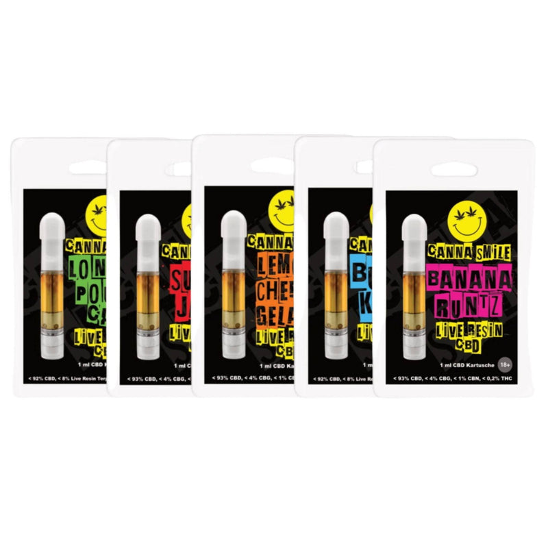 CBD Live Resin Bundle – Alle Sorten. Ein Erlebnis - cannadelic