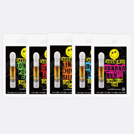 CBD Live Resin Bundle – Alle Sorten. Ein Erlebnis