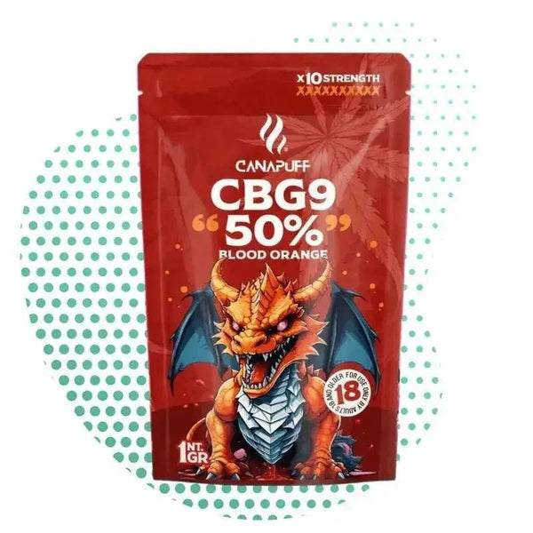 CBG9 Blüten Blood Orange 50% - cannadelic