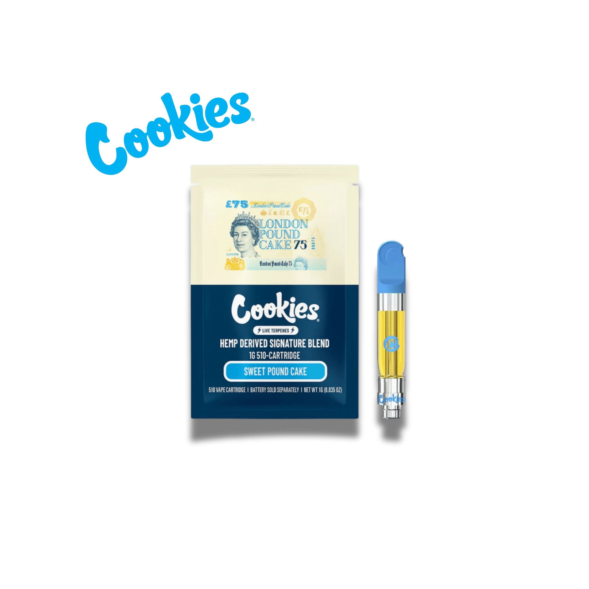 🍪 Cookies Sweet Pound Cake Kartusche kaufen – 🍰 Süß & entspannend - cannadelic