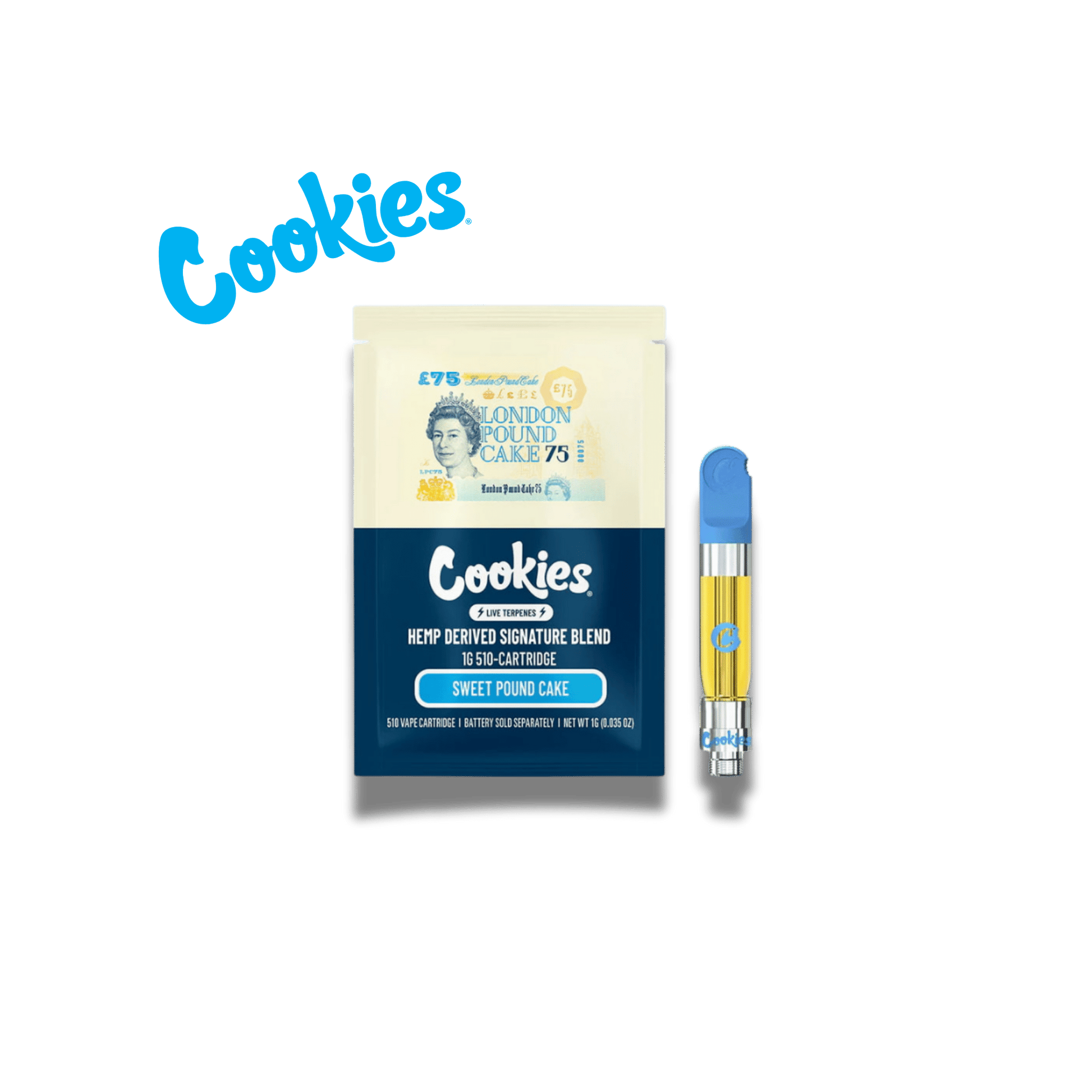 🍪 Cookies Sweet Pound Cake Kartusche kaufen – 🍰 Süß & entspannend - cannadelic