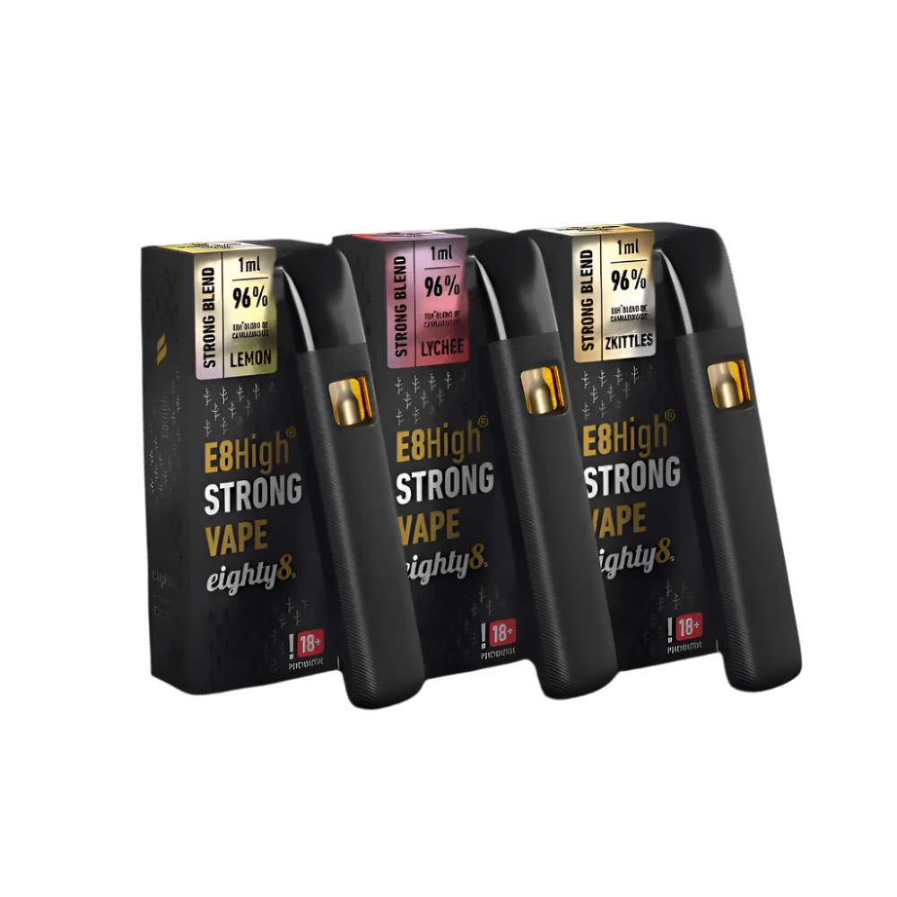 E8H Vape Pen Bundle – 3x1ml legale Alternative zu THC & Co. - cannadelic