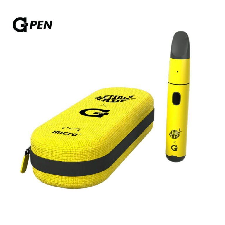 🍋 G Pen Micro+ Lemonade Edition – Der stylische Dab - Vaporizer für unterwegs 🍯💨 - cannadelic