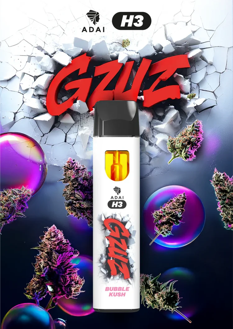 🎈 GZUZ Vape – Bubble Kush | H3 Edition