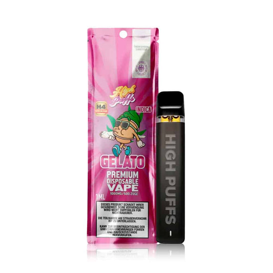 High Puffs H4 Superior Vape Gelato - cannadelic