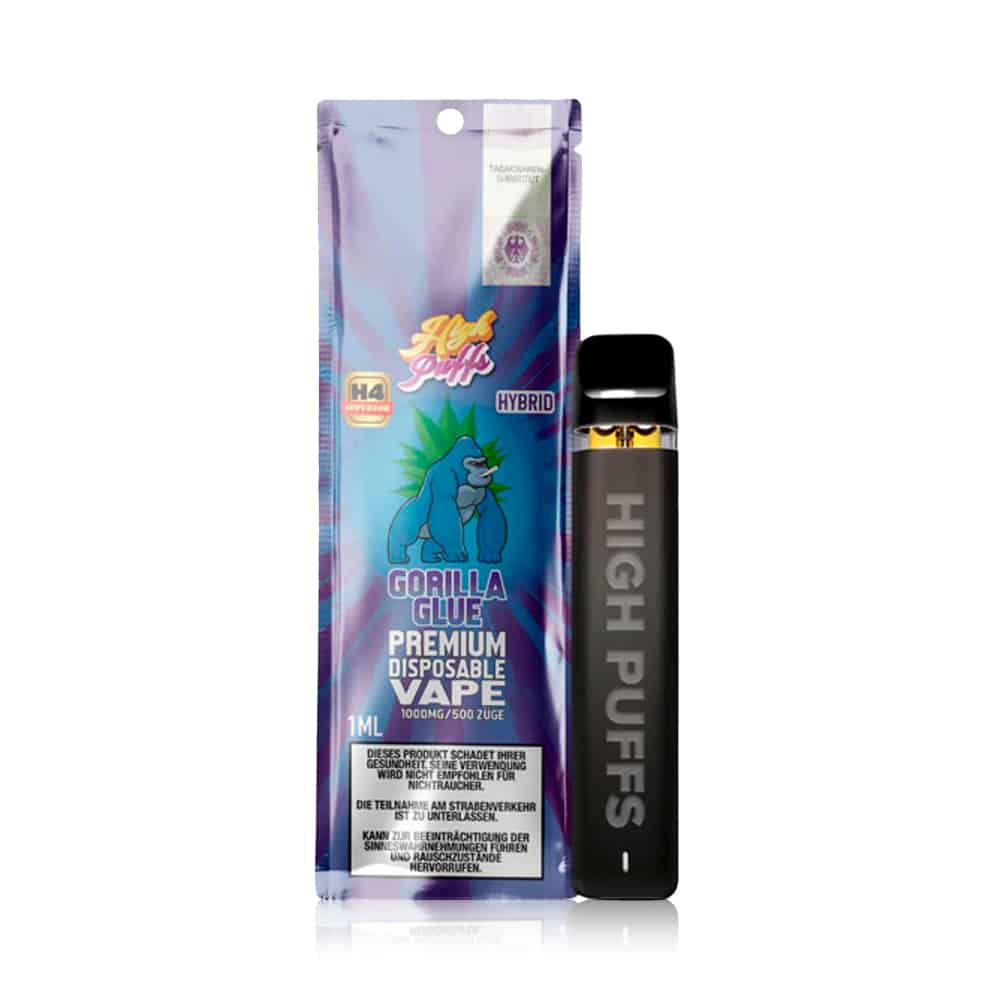 High Puffs H4 Superior Vape Gorilla Glue - cannadelic