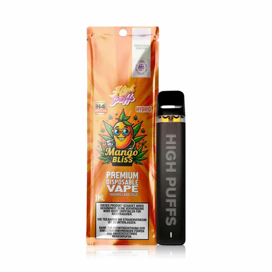 High Puffs H4 Superior Vape Mango Bliss - cannadelic