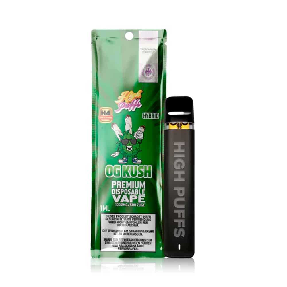 High Puffs H4 Superior Vape OG Kush - cannadelic