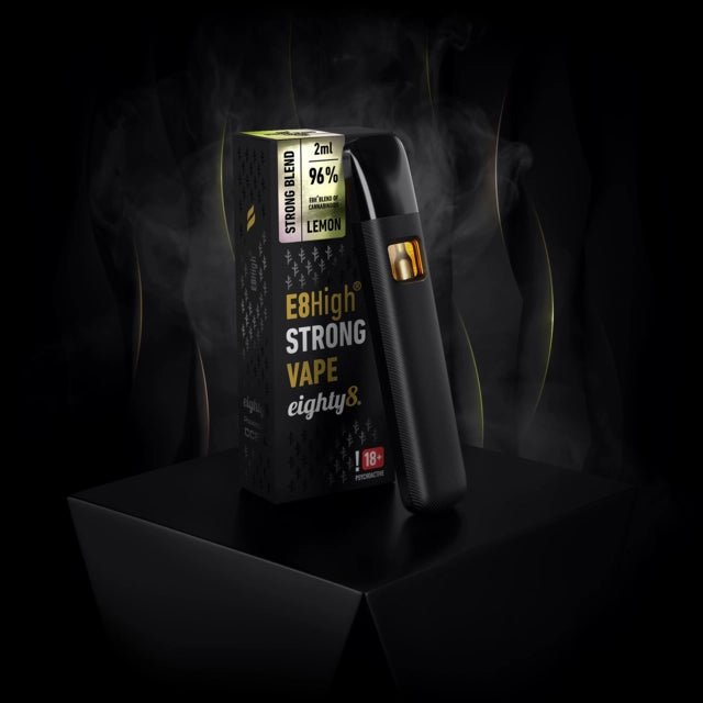 Lemon E8H Vape (2ml) – Zitrusfrische, die wirkt – ganz legal. - cannadelic