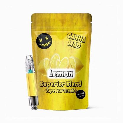 Lemon Superior Blend Vape Kartusche - cannadelic