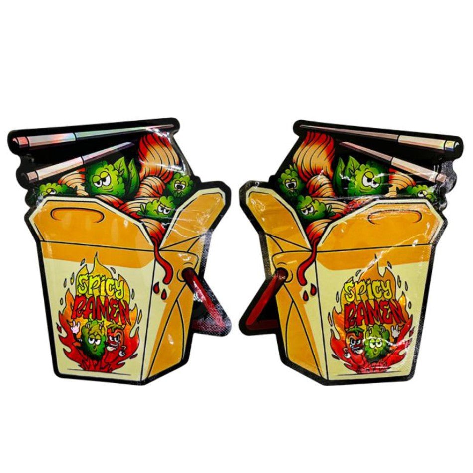 Mylar - Beutel „Spicy Ramen“ – Cali Pack mit Zipper (3,5 g) | VE 10 - cannadelic
