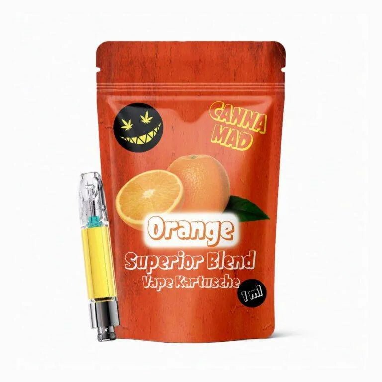 Orange Superior Blend Vape Kartusche - cannadelic