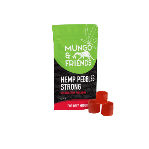 Strawberry Hemp Pebbles Strong 12 Stk. - cannadelic